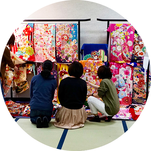 振袖着付け体験